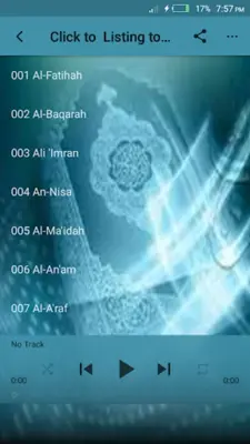 Al-Sudais Full Quran mp3 Offline android App screenshot 2